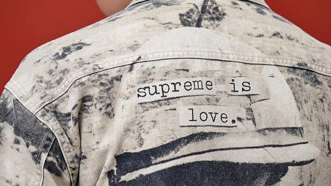Supreme making jacket inspired by The Smiths' 'Meat is Murder' artwork