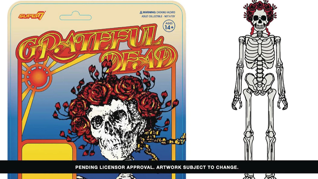 Grateful Dead Bertha skeleton action figure coming, 1980 Halloween