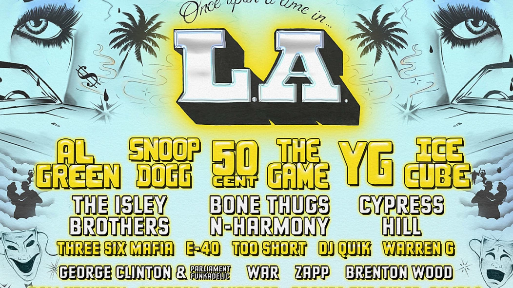 Once Upon a Time in LA 2021 lineup (Al Green, Snoop Dogg, 50 Cent
