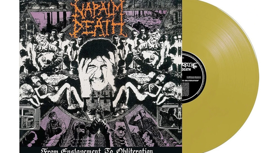 Napalm Death's 'From Enslavement to Obliteration' now available on