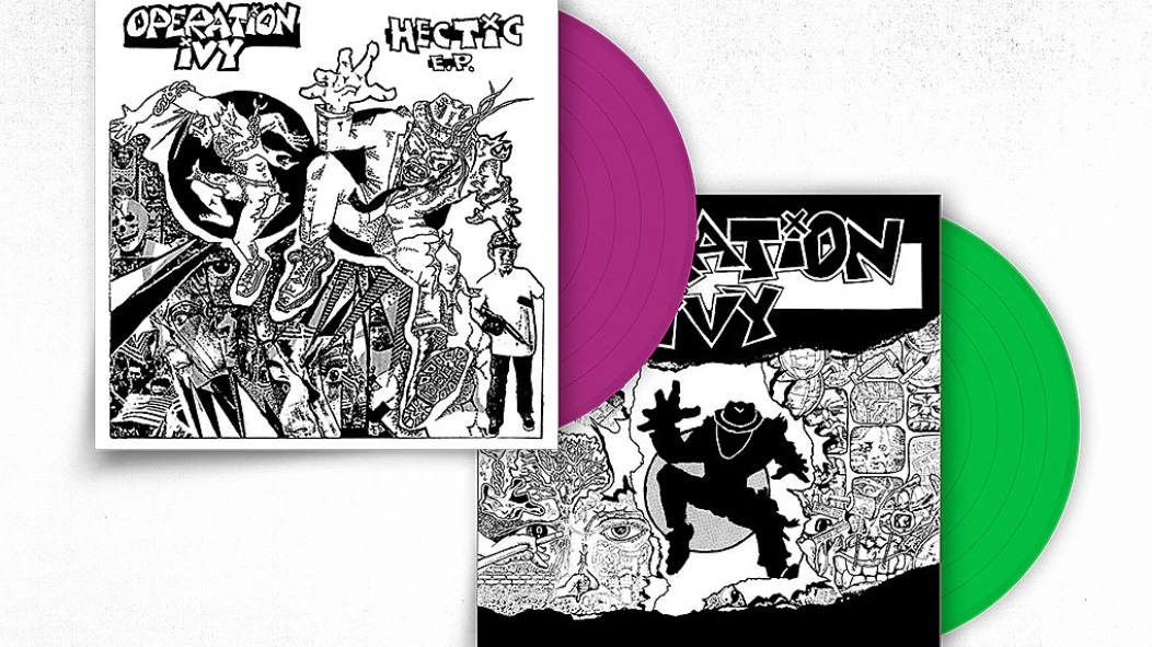 New exclusive vinyl variants of Operation Ivy's 'Energy' & 'Hectic