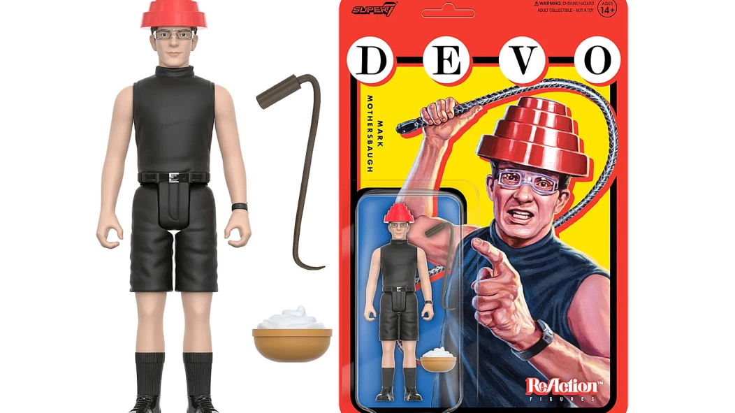 ディーヴォ　DEVO フィギュア　 自作エナジードーム付き DEVO - REACTION ACTION FIGURE SET
