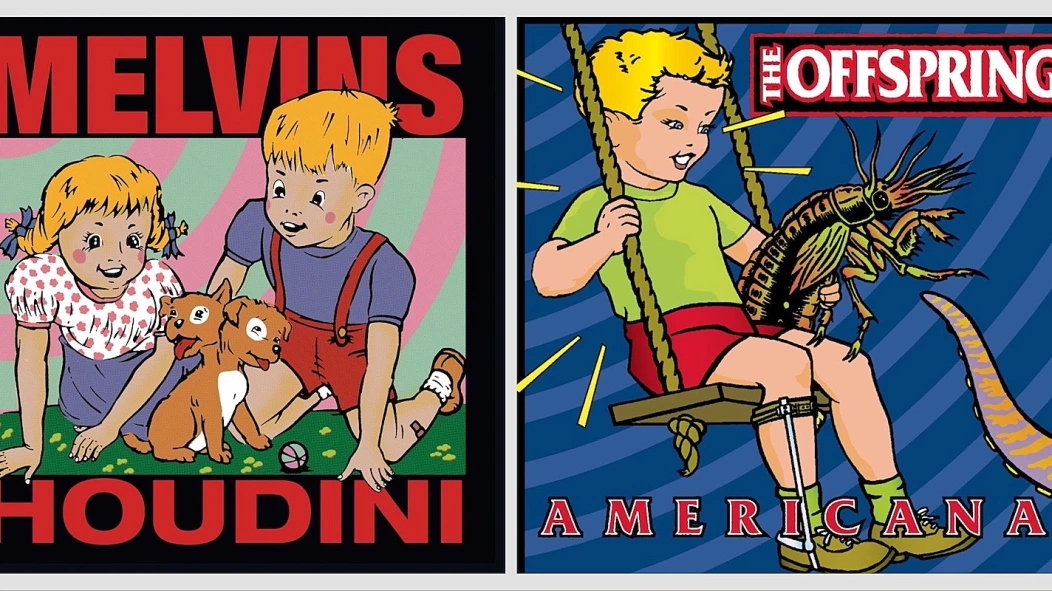 Kyuss × Melvins The Loft, Berlin Kozik RaRe MELVINS HOUDINI SILKSCREEN PRINT SiGnEd KOZIK 1993 #13/25