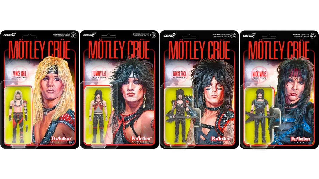 New Mötley Crüe 'Shout At the Devil' action figures announced