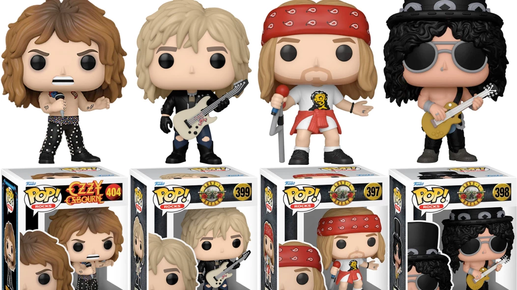 Funko announces new Ozzy Osbourne & Guns N' Roses (Axl Rose, Slash