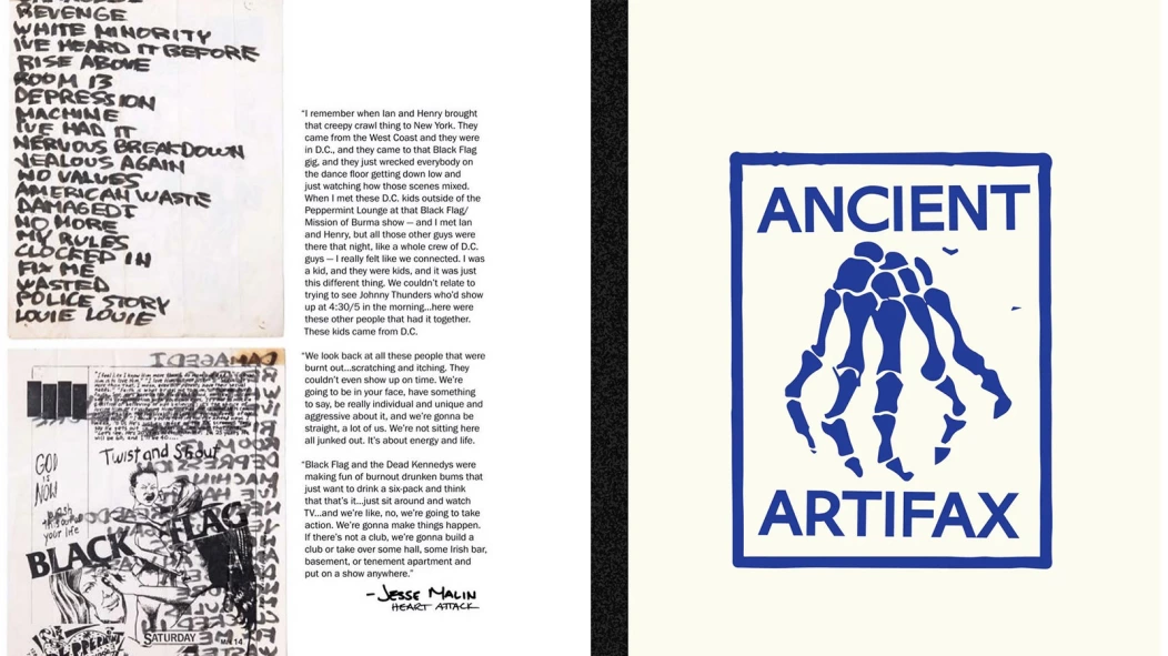 70s/'80s punk book 'Ancient Artifax' coming, being celebrated