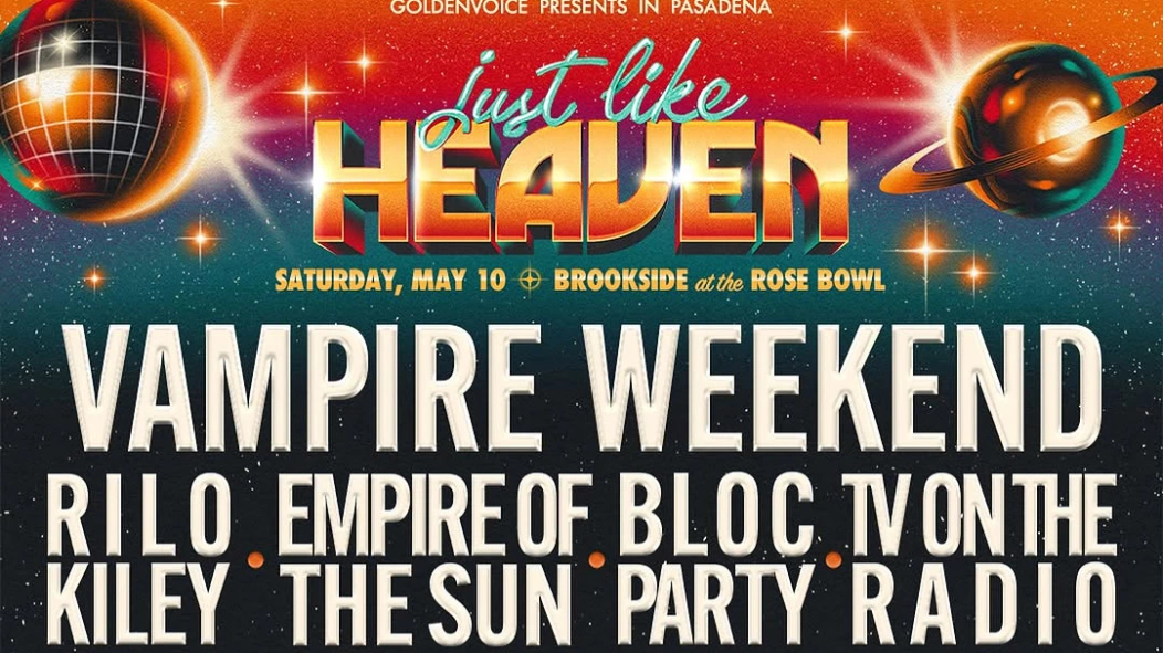 Just Like Heaven 2025 lineup (Rilo Kiley, Vampire Weekend