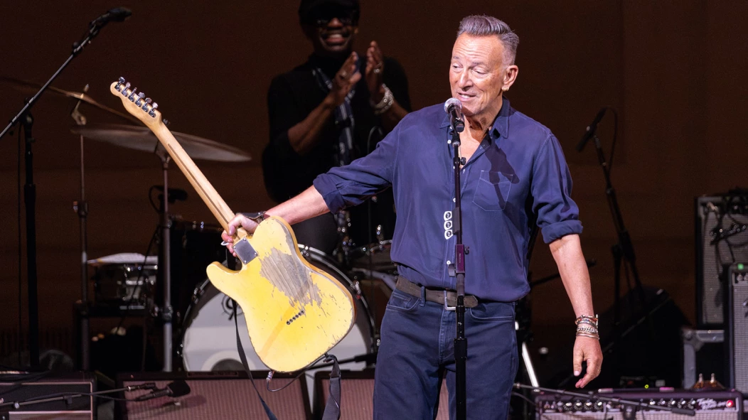 Bruce Springsteen at The Music of Patti Smith at Carnegie Hall