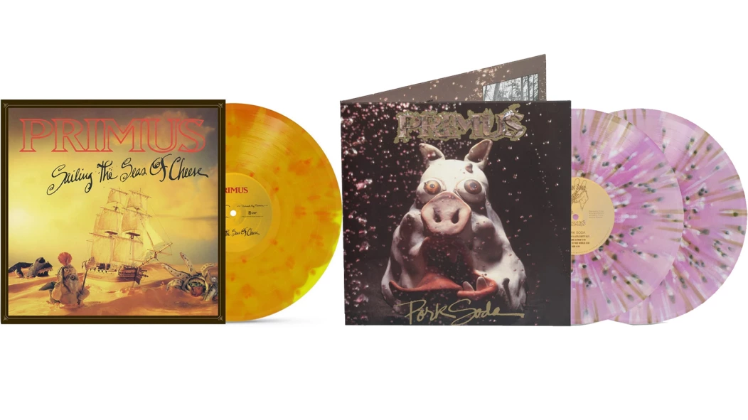 New exclusive vinyl: Primus' 'Sailing the Seas of Cheese' & 'Pork
