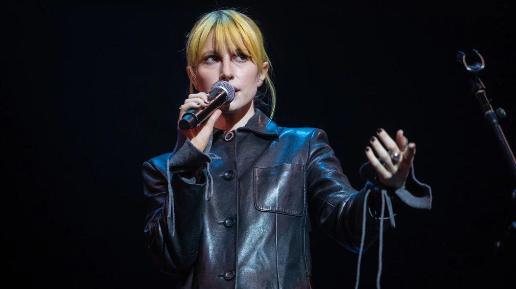 Hayley Williams with Bleachers at The Ally Coalition Talent Show 2025  at Skirball Center