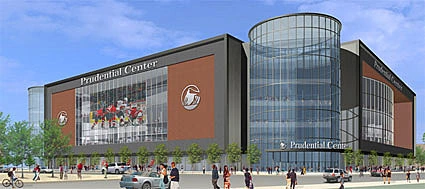 Prudential Center opening in Newark October 25th