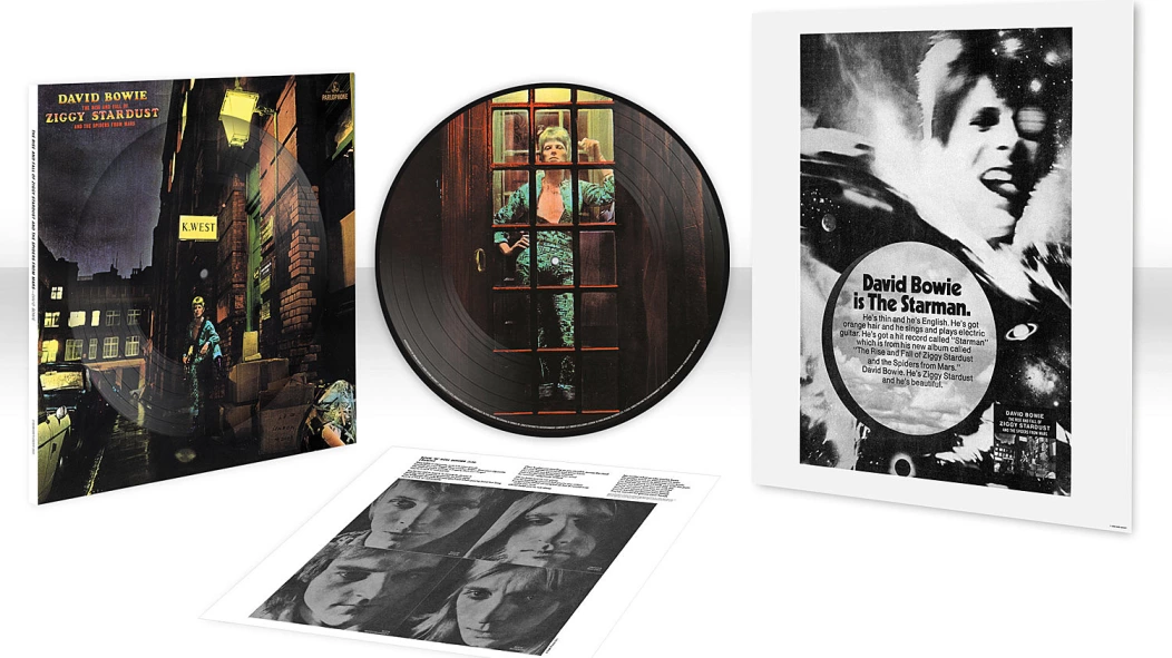 Bowie's 'Ziggy Stardust' album getting new 50th anniversary half
