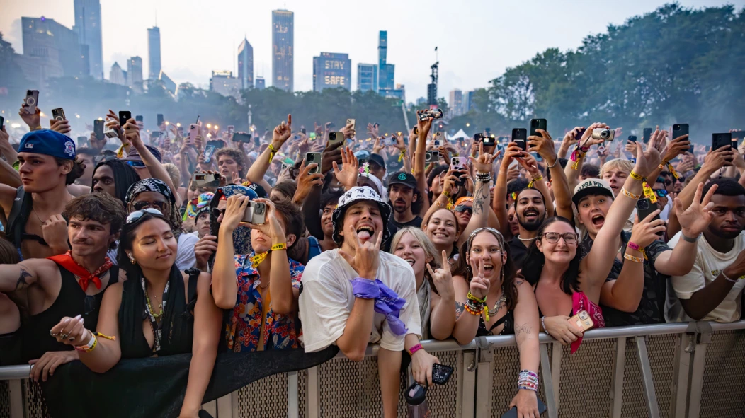 Skrillex at Lollapalooza 2024