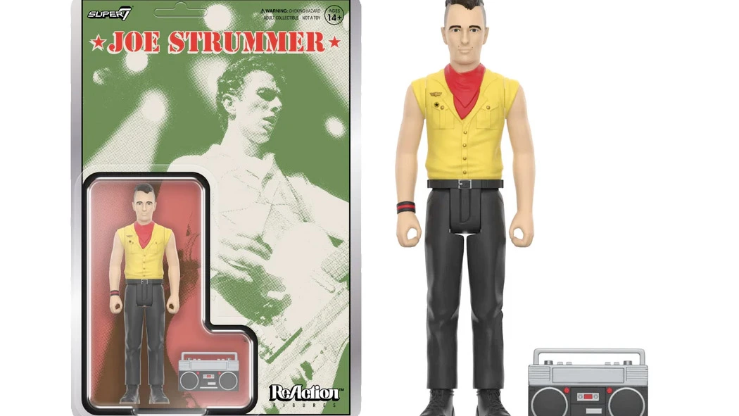 New Joe Strummer (The Clash) action figure announced