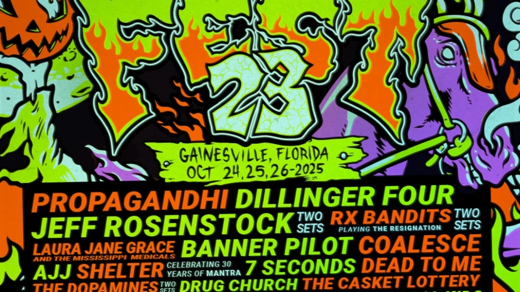 The Fest 2025 initial lineup: Propagandhi, Dillinger Four
