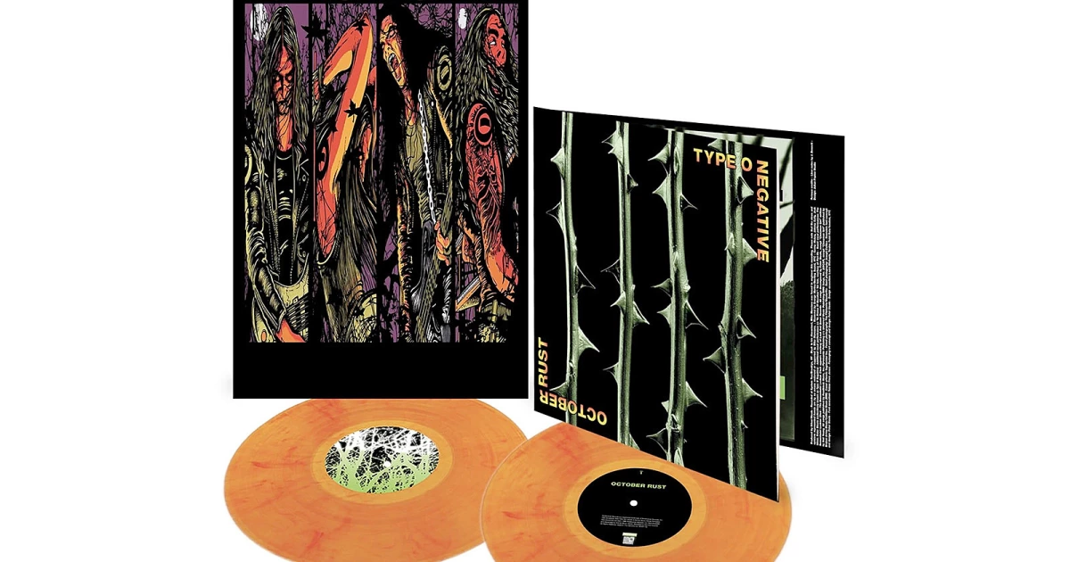 Get Type O Negative's 'October Rust' on orange vinyl w/ poster