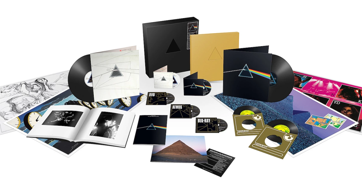 洋楽 Pink Floyd The Dark Side of the Moon BOX Pink Floyd announce 'Dark Side of the Moon' 50th anniversary box set