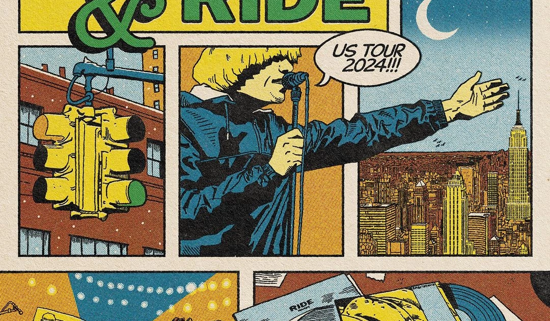 Ride & The Charlatans reteaming for 2024 US tour