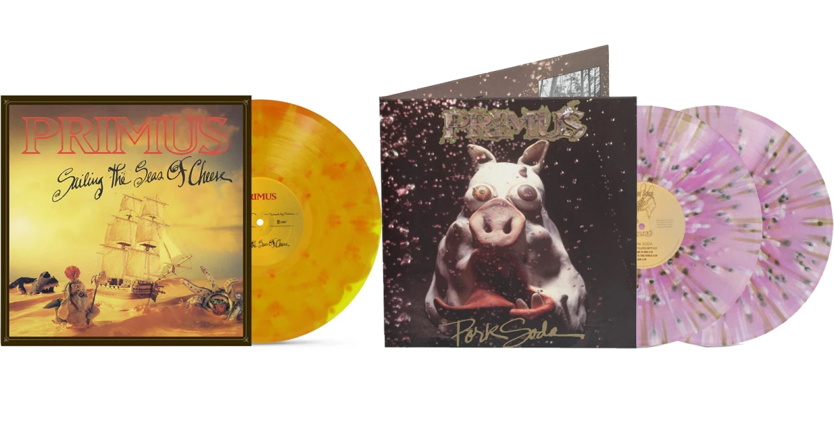New exclusive vinyl: Primus' 'Sailing the Seas of Cheese' & 'Pork