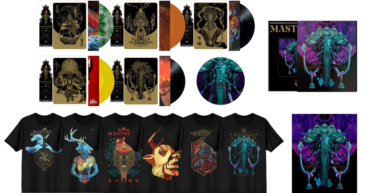 Mastodon CD セット12枚 MASTODON 'CRACK THE SKYE' CD BOXSET (Deluxe, 15th Anniversary)