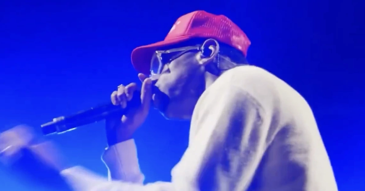 Watch Tyler, the Creator join and praise Clipse at Camp Flog Gnaw