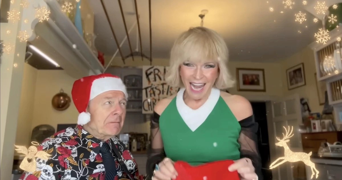Watch Toyah & Robert Fripp revisit Slade holiday classic "Merry Xmas Everybody"
