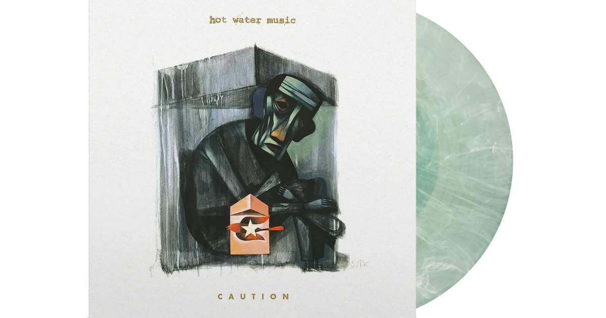 New exclusive vinyl: Hot Water Music - 'Caution' (frosted coke bottle LP)
