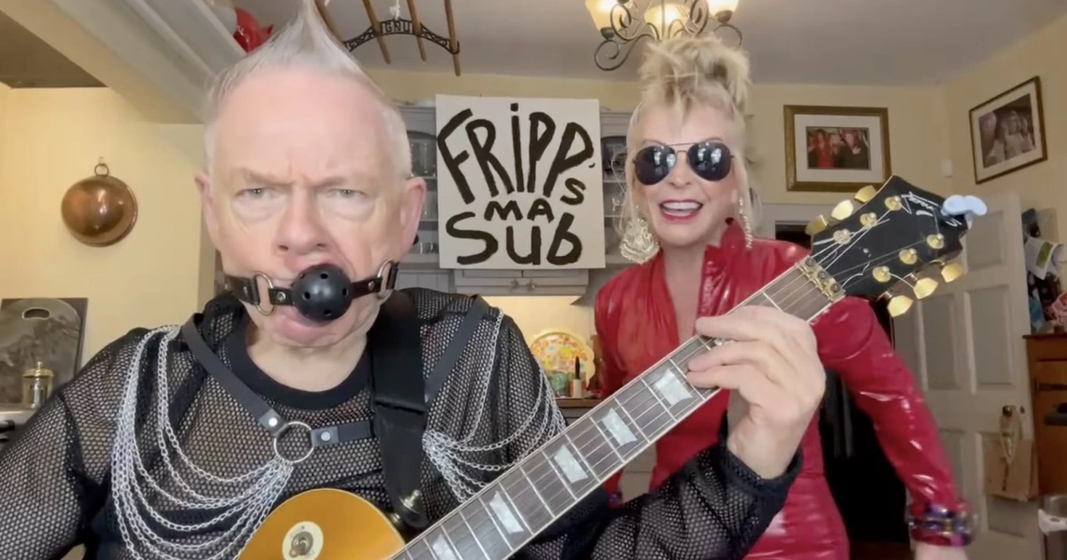 Watch Toyah & Robert Fripp cover X-Ray Spex's "Oh Bondage! Up Yours!"