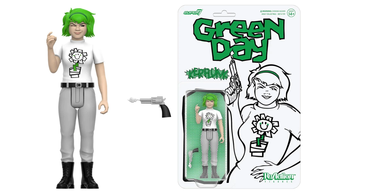 Green Day 'Kerplunk' action figure announced
