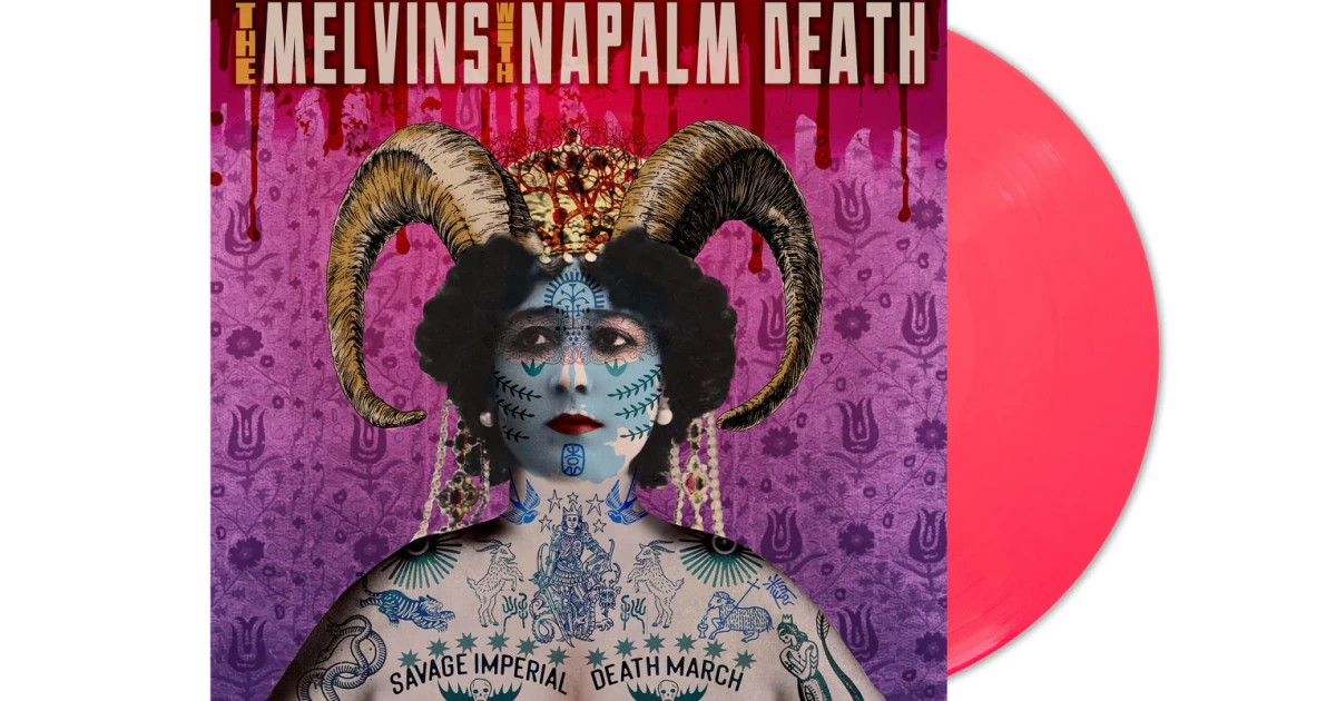 Melvins & Napalm Death releasing collab LP 'Savage Imperial Death March' (exclusive vinyl)