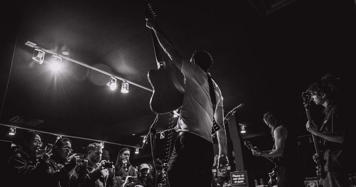 Agriculture played 3 NYC shows (Bowery Ballroom & Rough Trade pics)