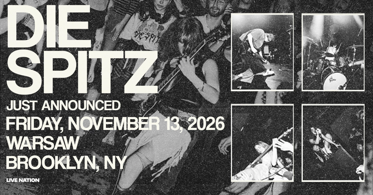 Die Spitz at Warsaw on BrooklynVegan Presale (password here)