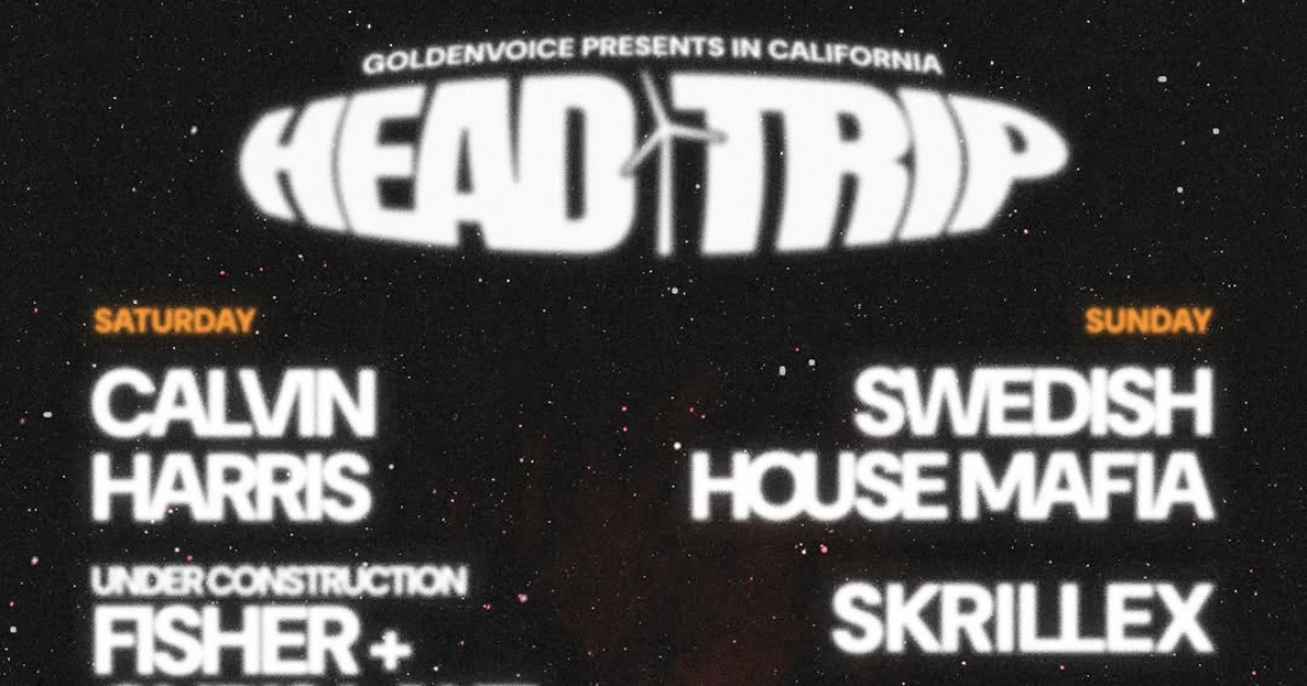 Head Trip coming to Coachella grounds w/ Swedish House Mafia, Skrillex, Peggy Gou ft. Four Tet, more