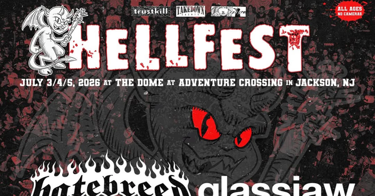 Hellfest NJ 2026: new location & lineup (Hatebreed, Glassjaw, VOD, Disembodied, Earth Crisis, so much more)