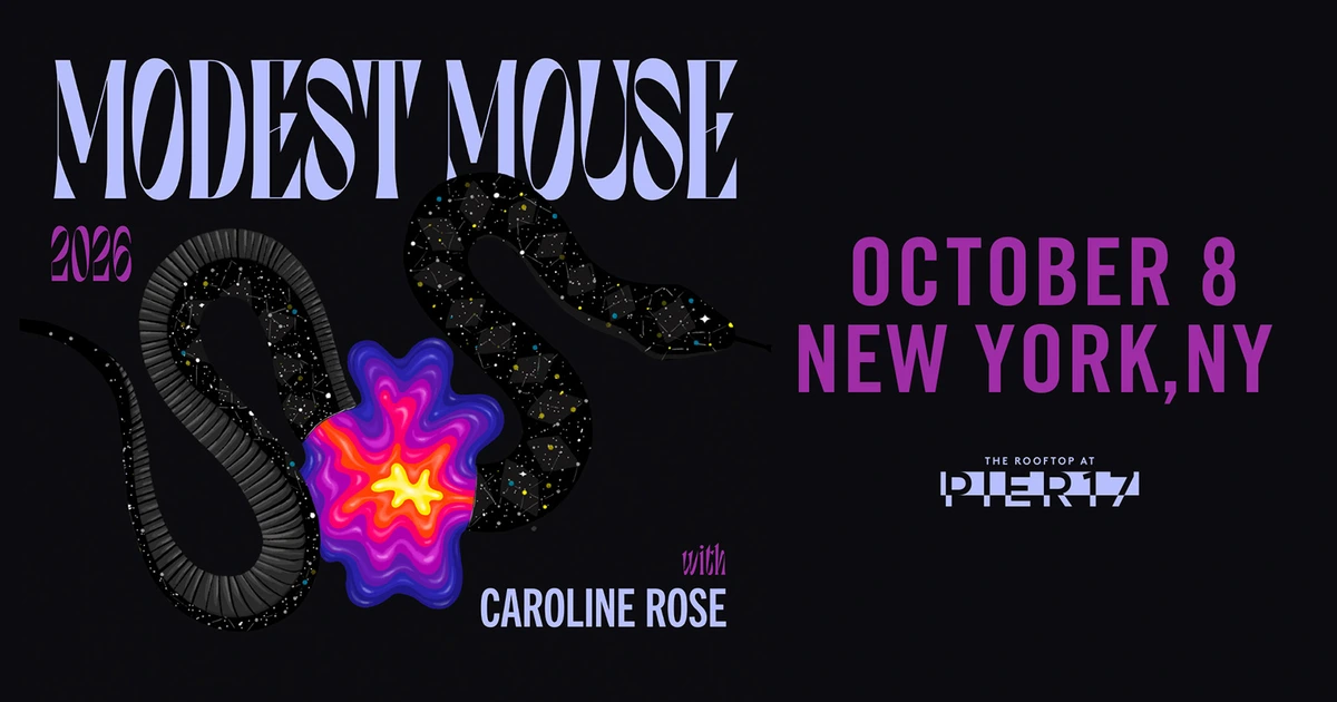 Modest Mouse @ The Rooftop at Pier 17 on BrooklynVegan Presale