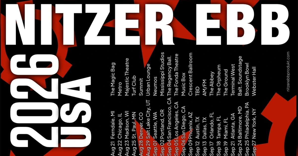Nitzer Ebb announce US tour