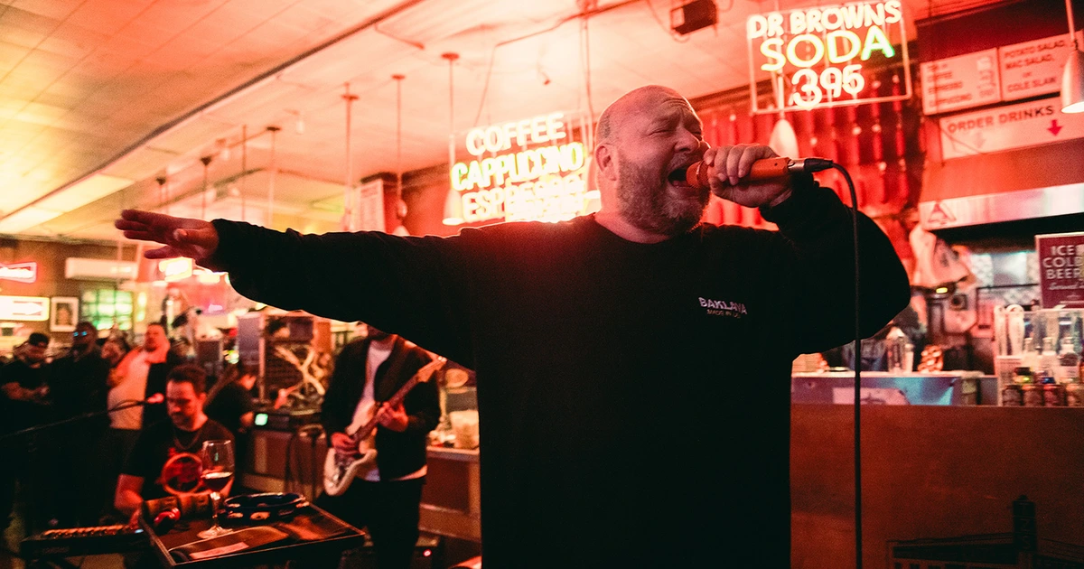 Action Bronson played Katz's Deli (pics)