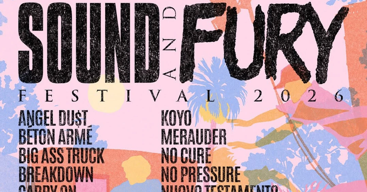 Sound & Fury reveal final 2026 lineup, add Breakdown, No Pressure, End It, Haywire, more