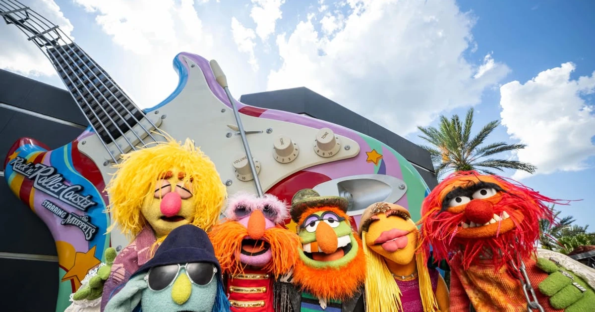 The Muppets' Dr Teeth & The Electric Mayhem cover Blur, Def Leppard, more for Disney's new Rock ‘n’ Roller Coaster
