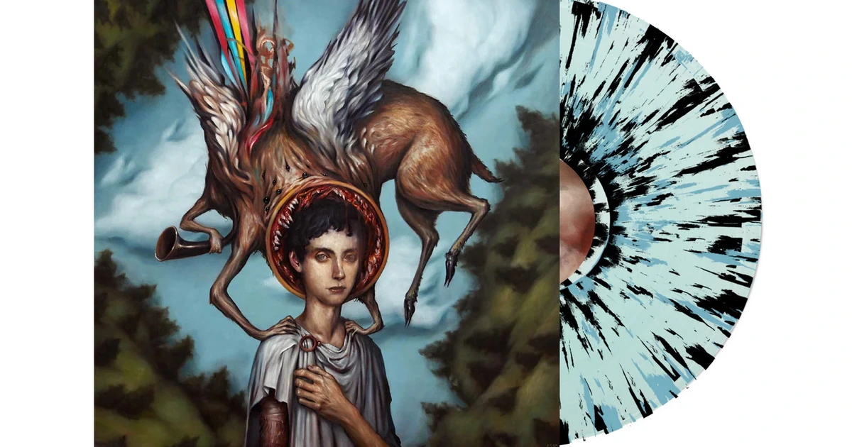 New exclusive vinyl: Circa Survive's 'Blue Sky Noise' on blue sky splatter LP