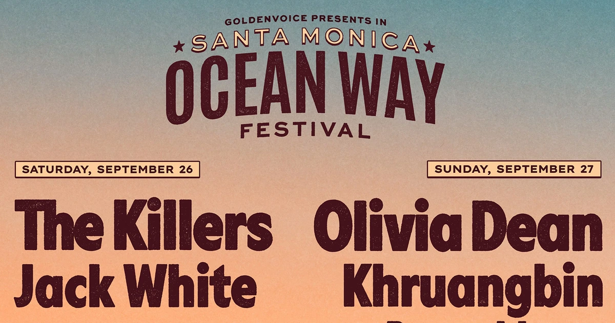 The Killers, Jack White, Khruangbin, Alvvays & more playing new Goldenvoice fest Ocean Way