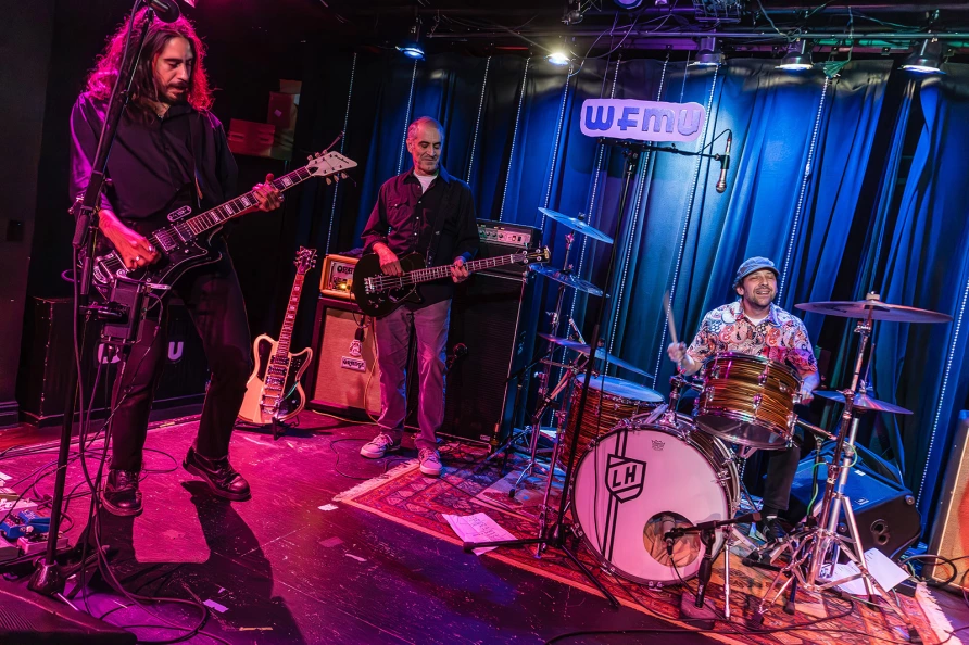 Das Damen played their first show in 32 years at WFMU Monty Hall (pics