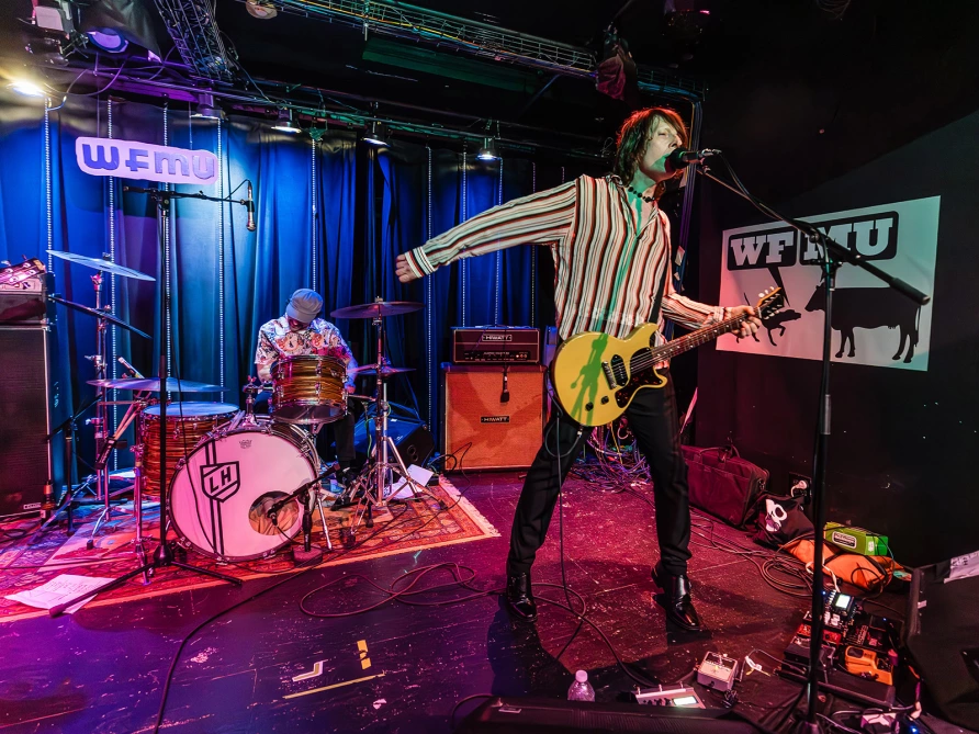 Das Damen played their first show in 32 years at WFMU Monty Hall (pics