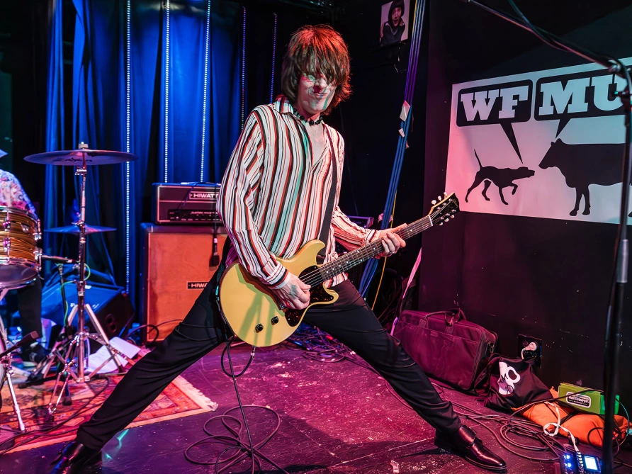 Das Damen played their first show in 32 years at WFMU Monty Hall (pics