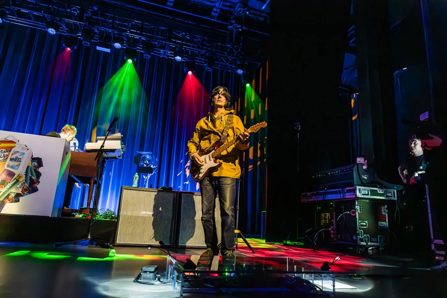 Liam Gallagher & John Squire made their North American live debut