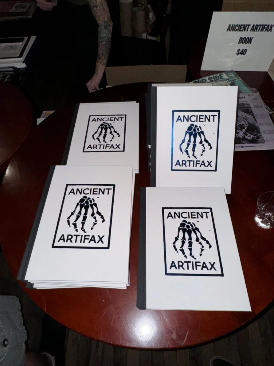 Brian Gorsegner talks new punk book 'Ancient Artifax' ++ TV Eye