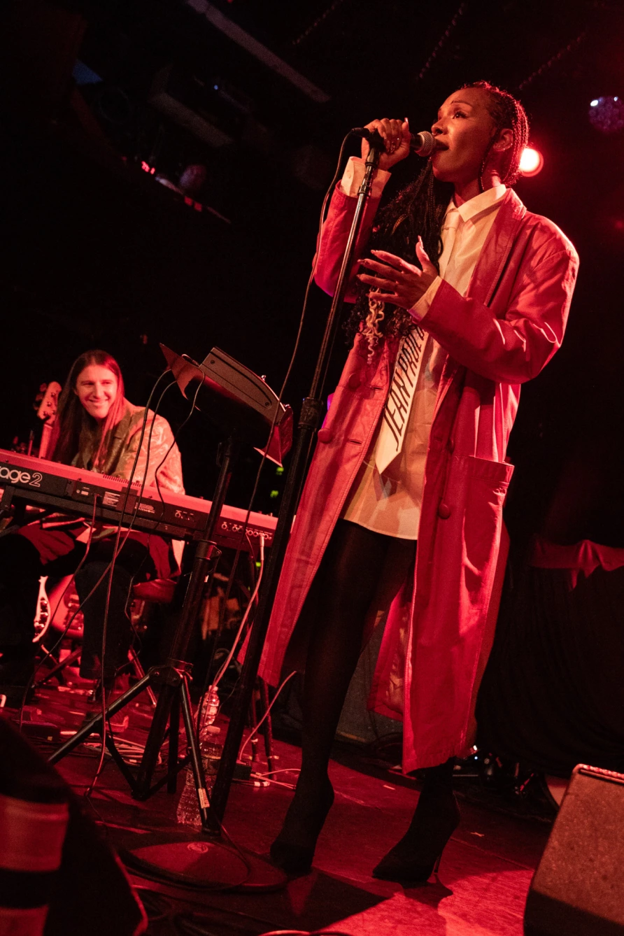 Dawn Richard & Spencer Zahn at Bowery Ballroom - Hanukkah 2024 night 3
