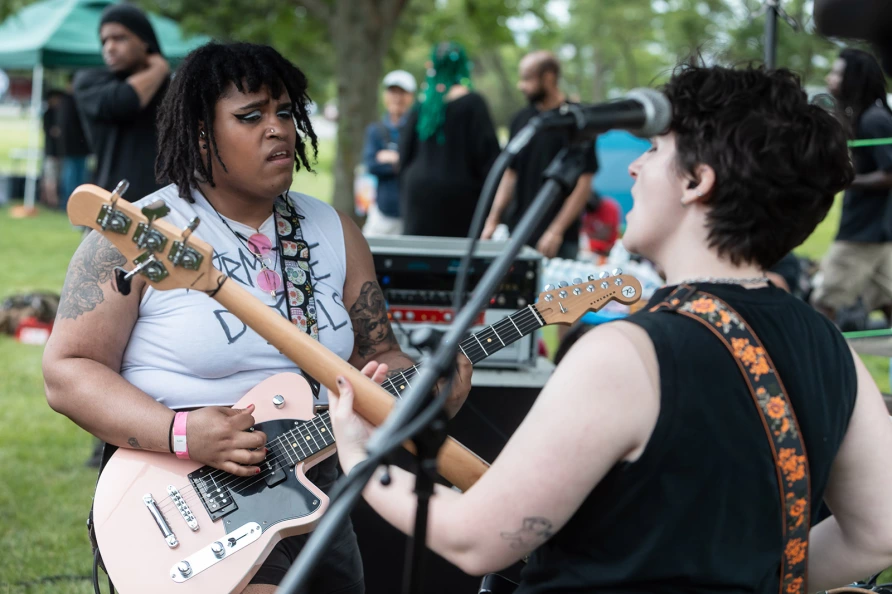 Eevie Echoes & The Locations at Punk Island 2025