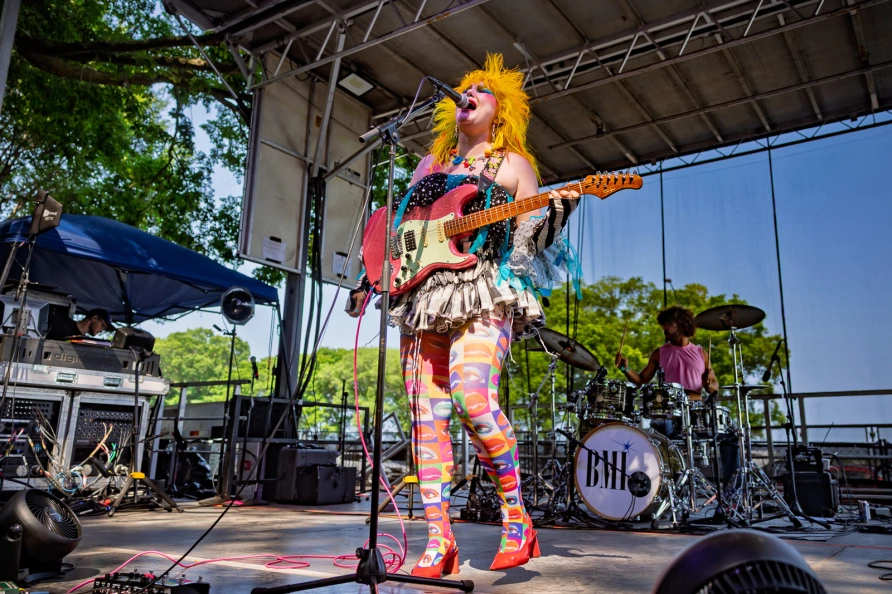 Caroline Kingsbury at Lollapalooza 2025