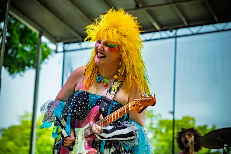 Caroline Kingsbury at Lollapalooza 2025